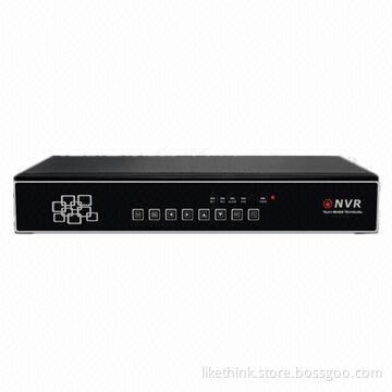4CH Network DVRs, Support 4CH 720P IP Camera or 2CH 1080P Onvif and Cloud Service/3G/Wi-Fi